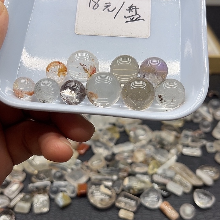 水晶珠宝半成品未镶嵌24
