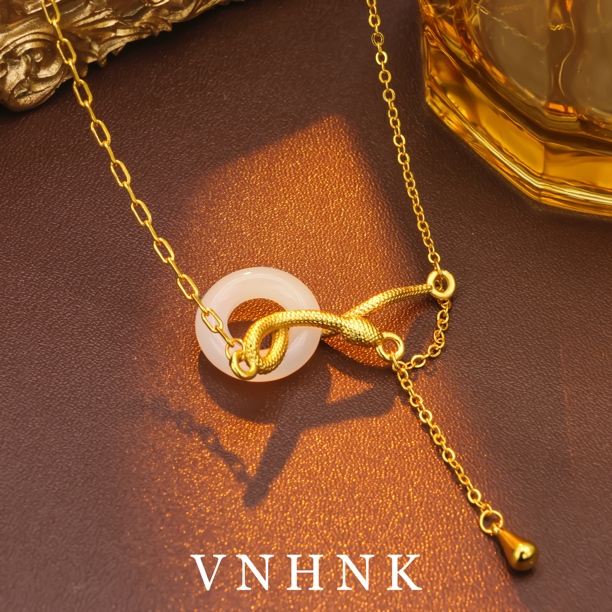 铜合金项链 美可儿   M676   金色（50cm）时尚气质项链