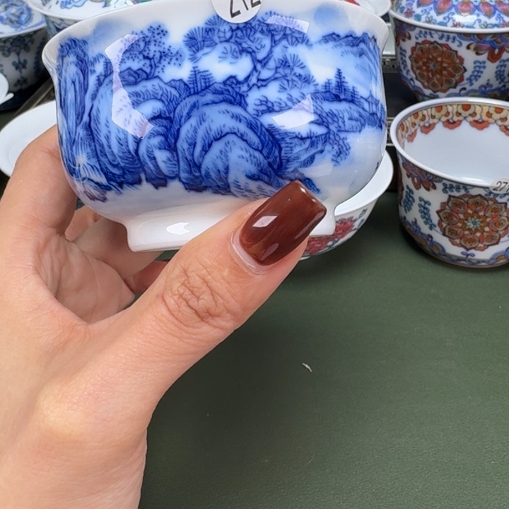 沙沙手工手绘茶具212
