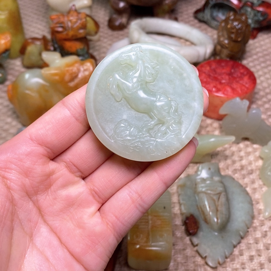 白玉菩提吊坠白玉菩提白玉菩提摆件