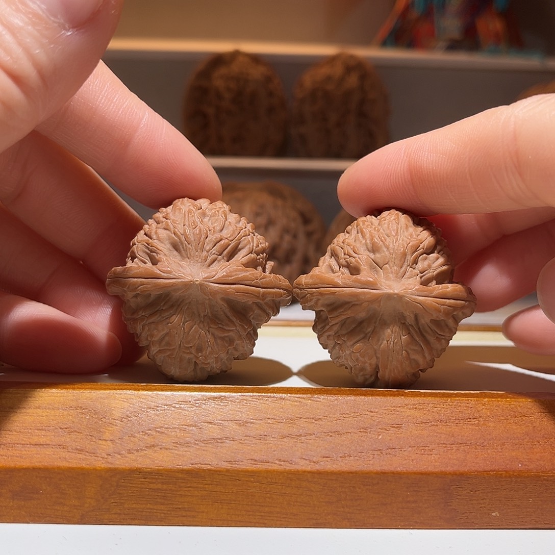 文玩核桃吊坠35全品小球白……