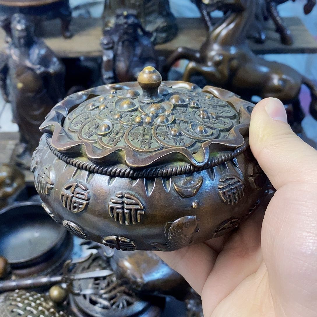 精品文玩铜器摆件