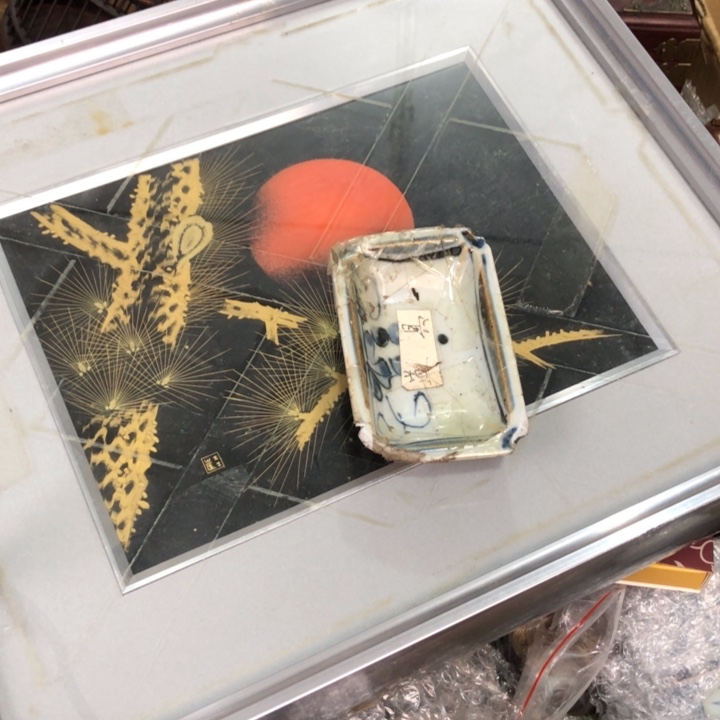  陶瓷孤品单件车里拍