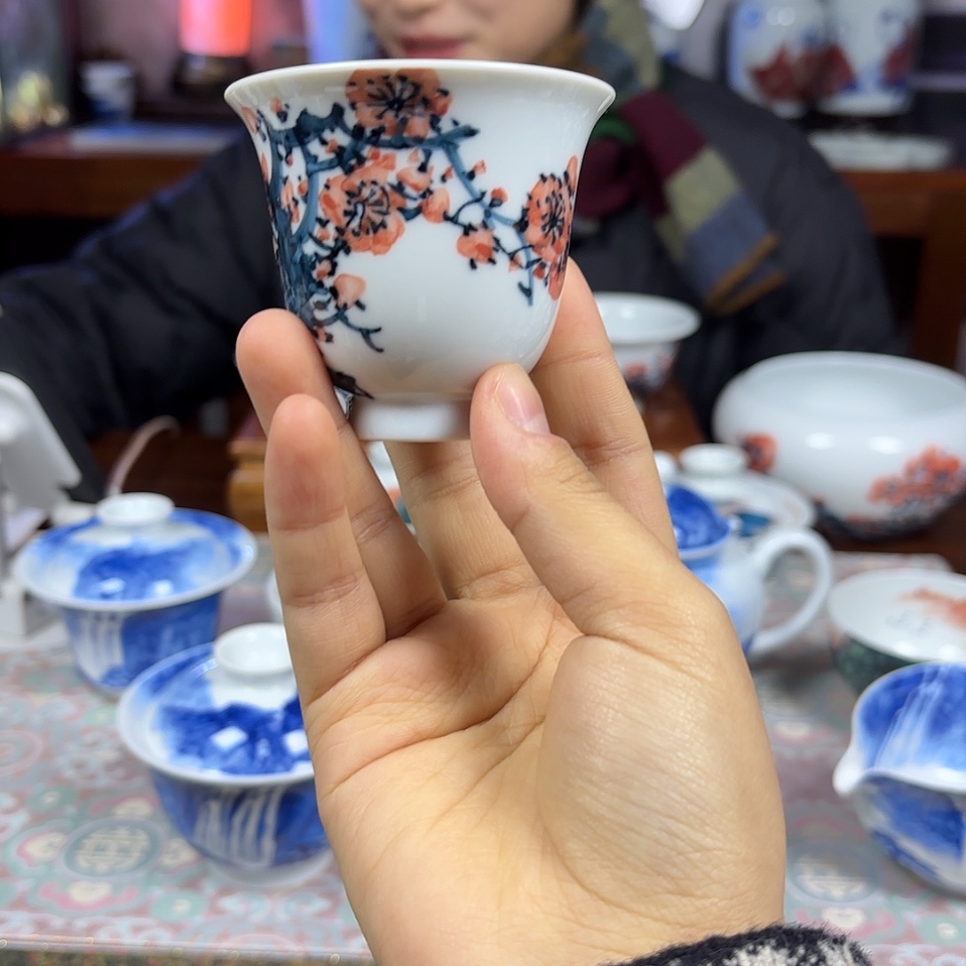 国一王老师手绘梅花