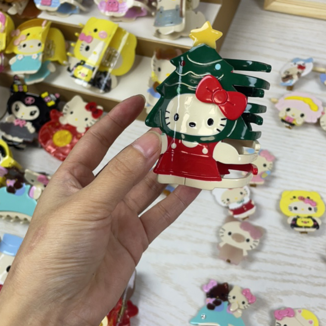 8030女可爱抓夹卡通风原创设计发夹发卡亲子鸭嘴夹夹子
