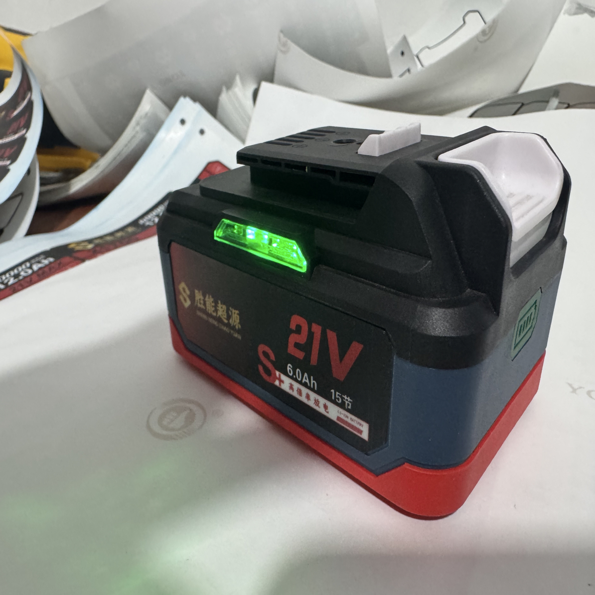 【只做实标】高品质电芯定制款锂电池适用于大一艺电锤电锯等高倍率