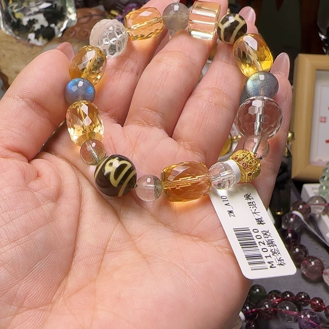 水晶手链未镶嵌M10200成