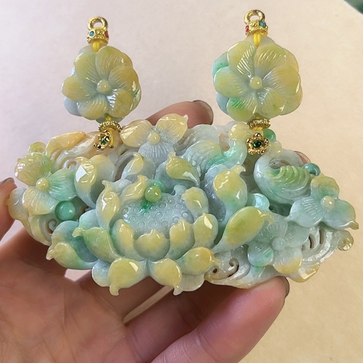 【闪购商品】翡翠颈饰未镶嵌挂件