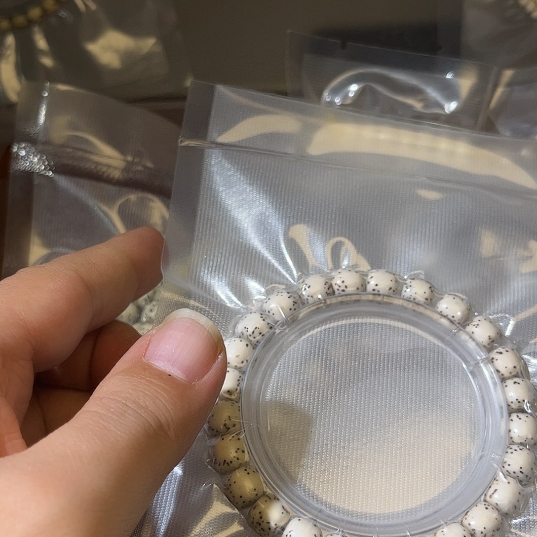 雪****.原生态星月菩提，9×8河豚