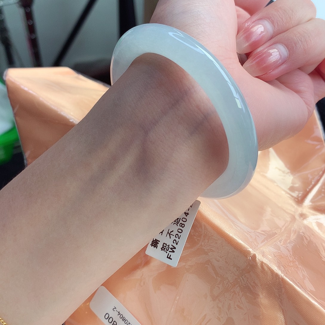 翡翠手镯未镶嵌天然A货翡翠54/55