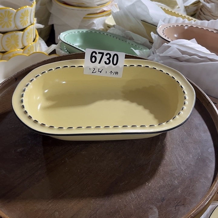 瓷微瑕外贸餐具6720