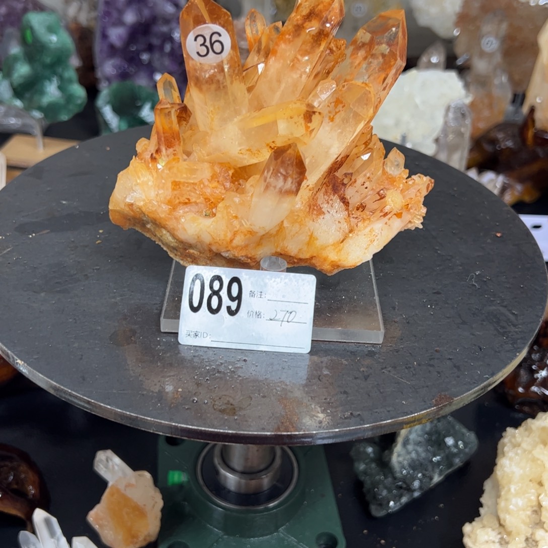 Ƶ***.水晶珠宝半成品未镶嵌