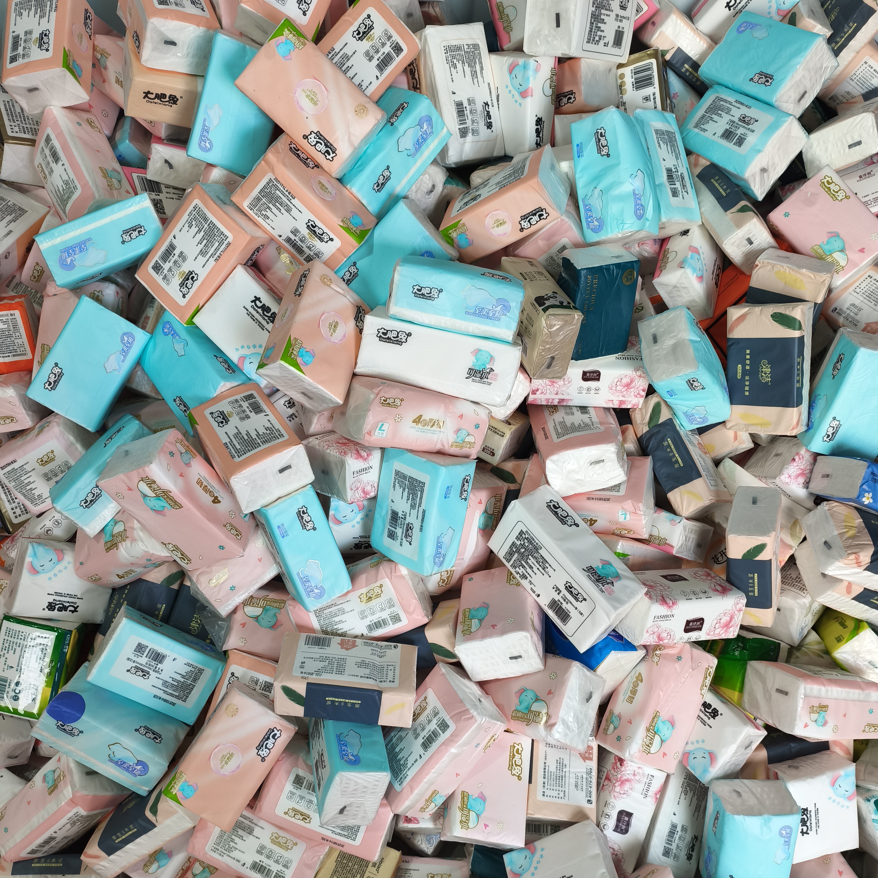 整箱高货抽纸5斤重