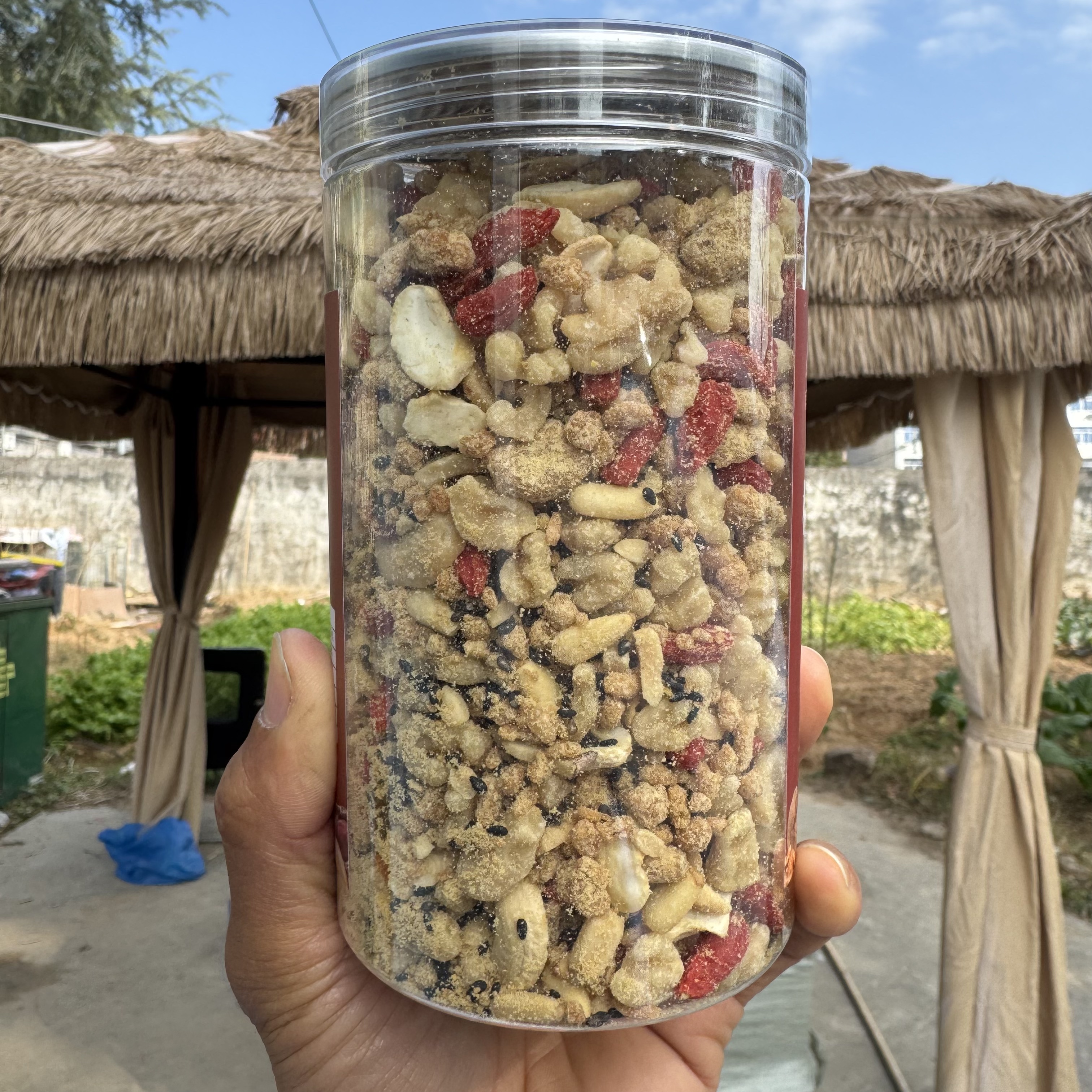 【蛟哥土特产】楠溪江松子核桃枸杞姜茶 纯手工自制