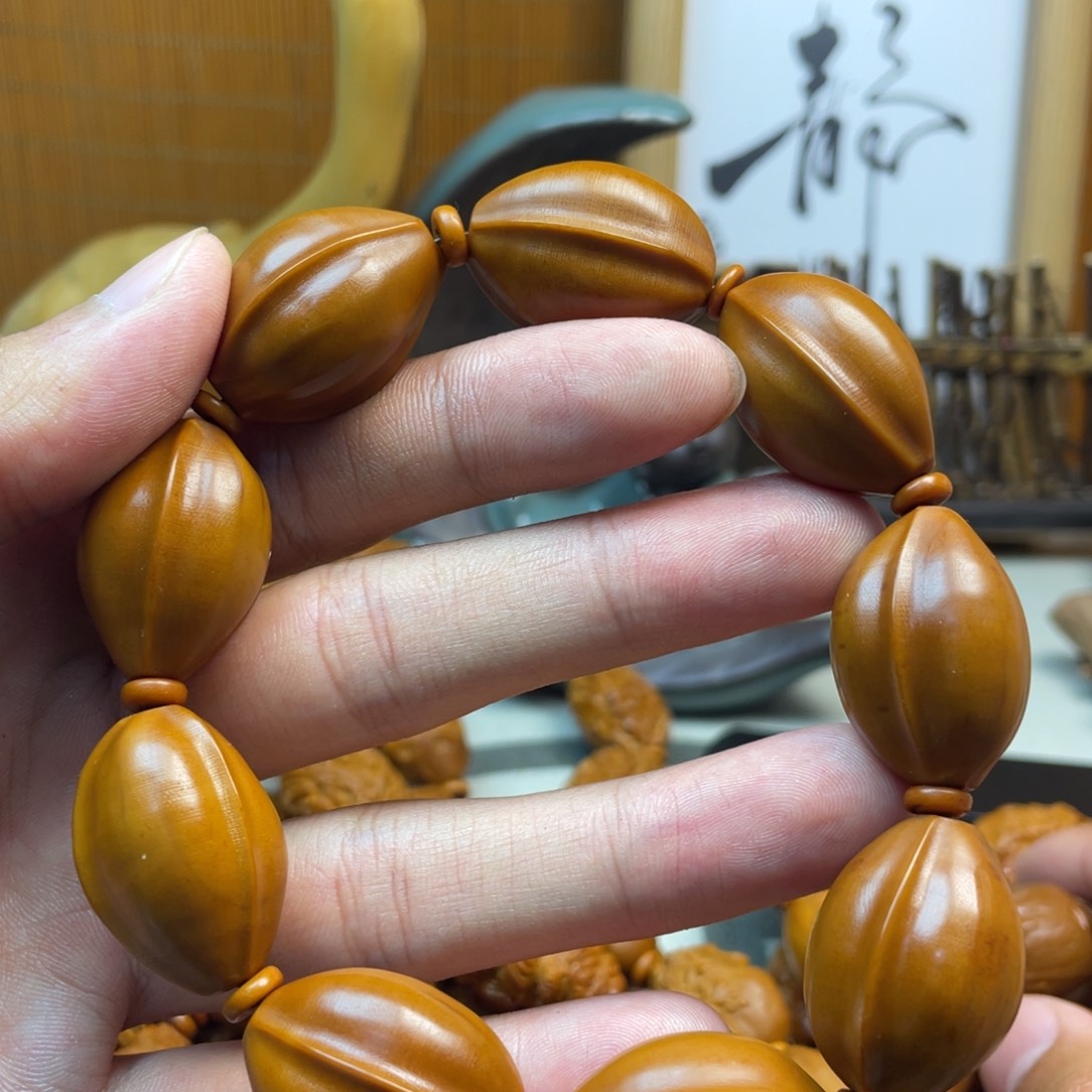橄榄核手串/手链橄榄核雕工艺手串5119