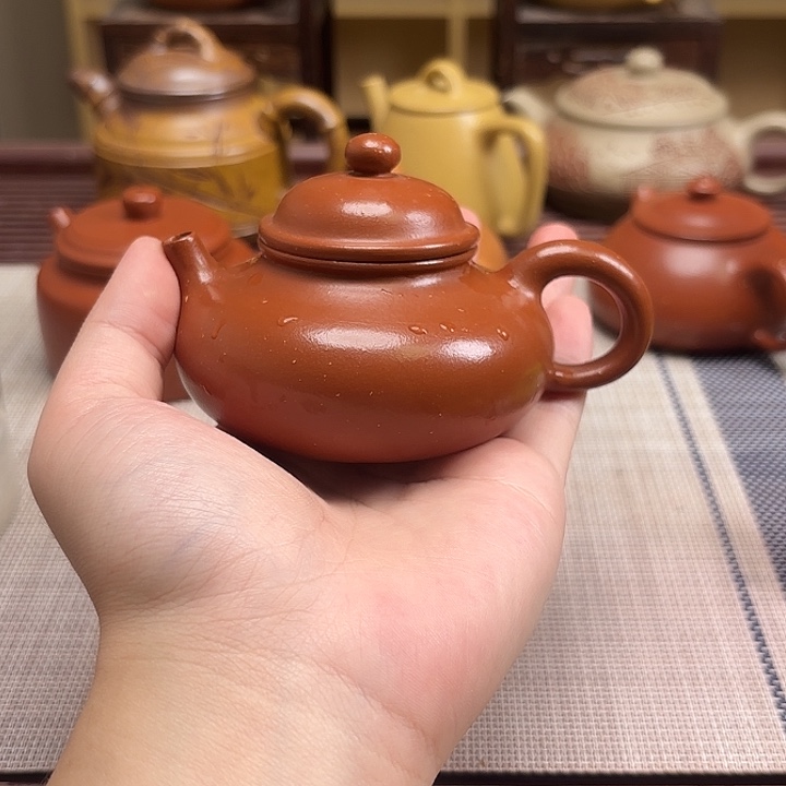 合***院茶壶紫砂微瑕处理