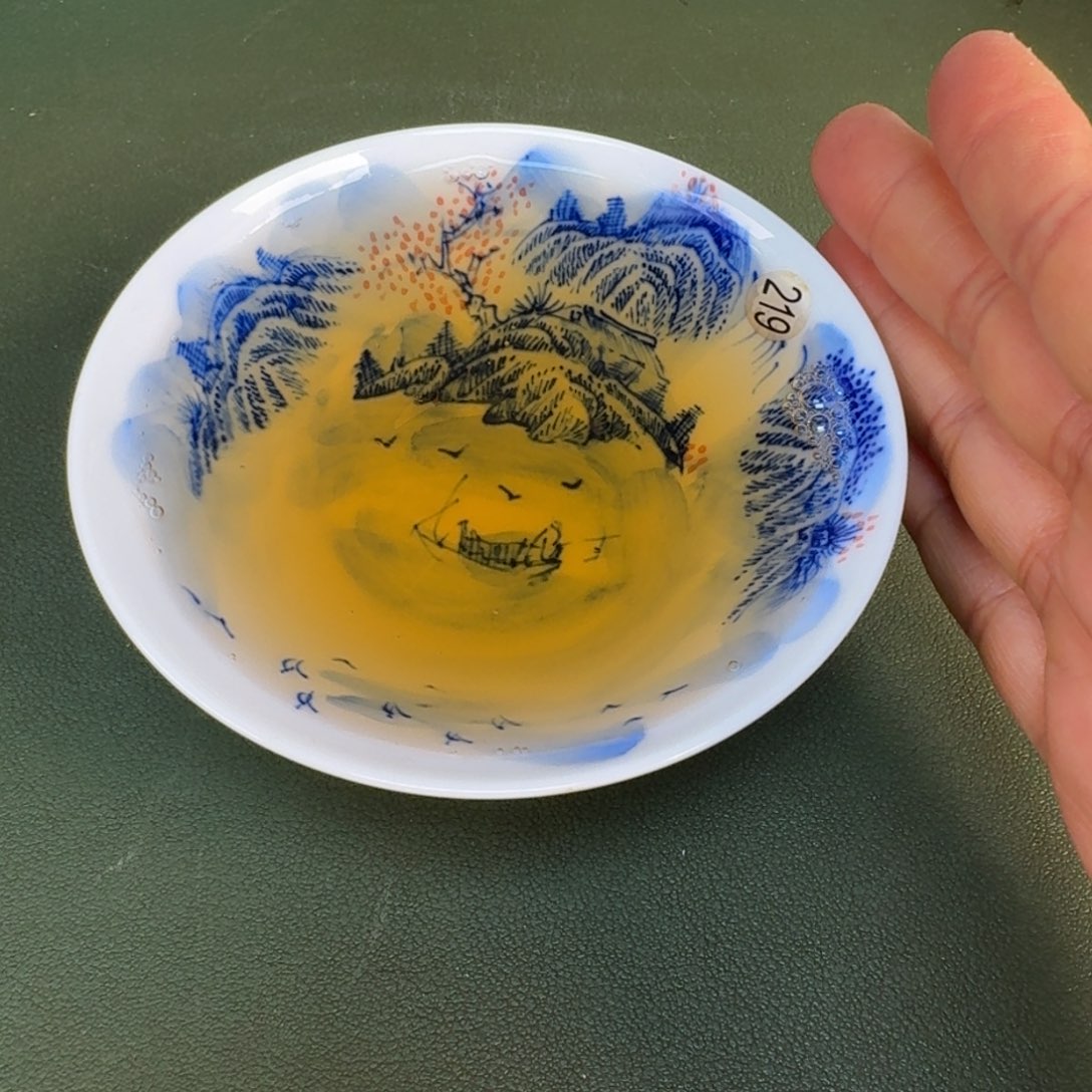 陶景德镇春手绘茶具圆圆219