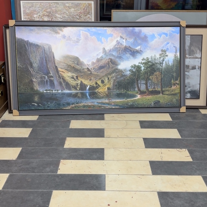 油画博****统艺术家原创作品