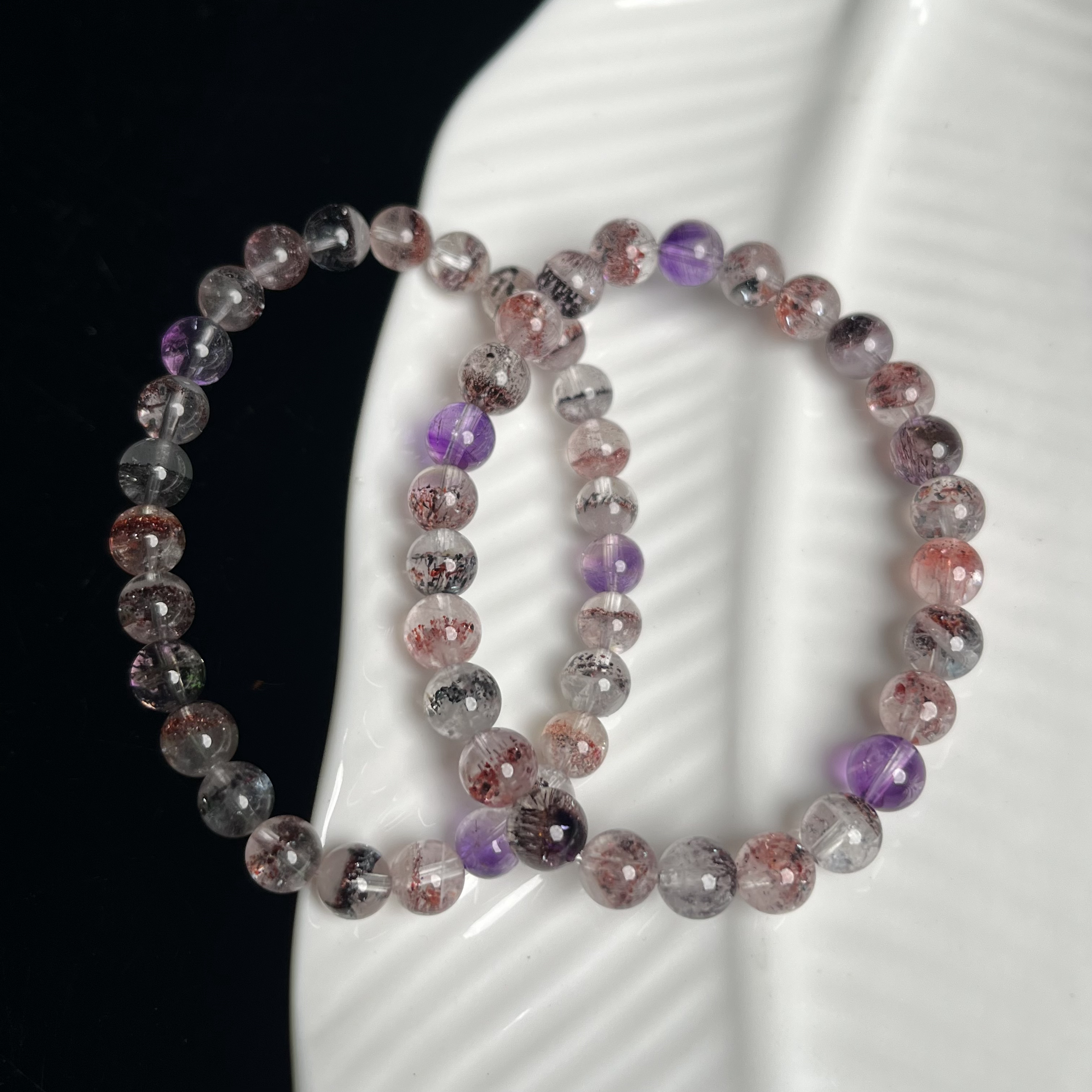 黑加仑毒液金草莓手串M2007多样性发其一