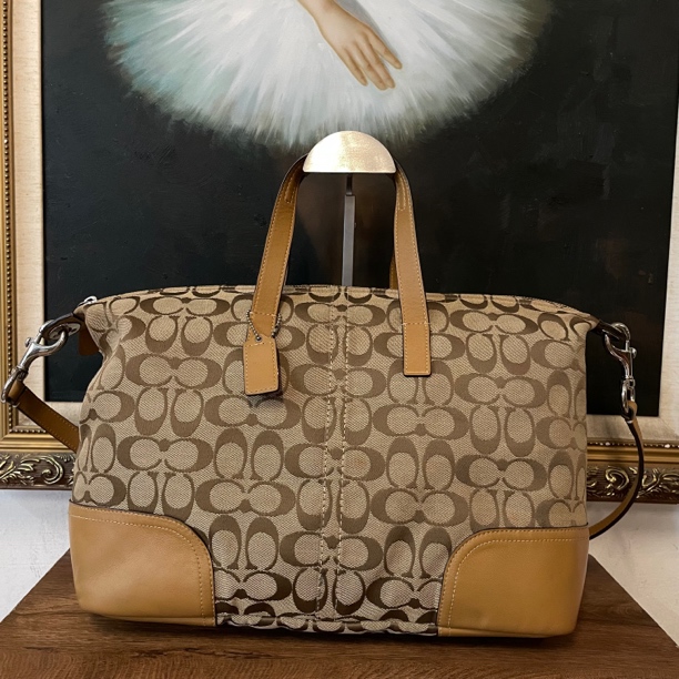 95新 COACH/蔻驰 coach蔻驰单肩包/008216/尺寸31*24