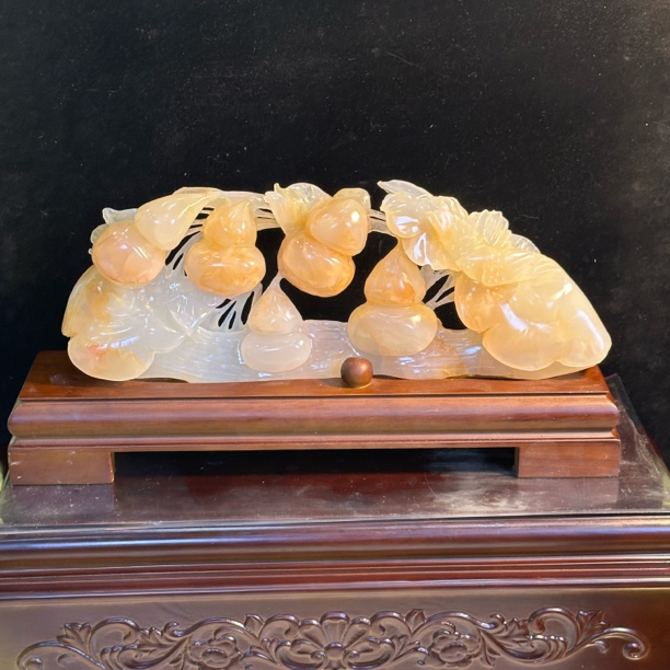 适合开业乔迁客厅办公室装饰纯天然纯手工雕刻工艺品适合办公摆设