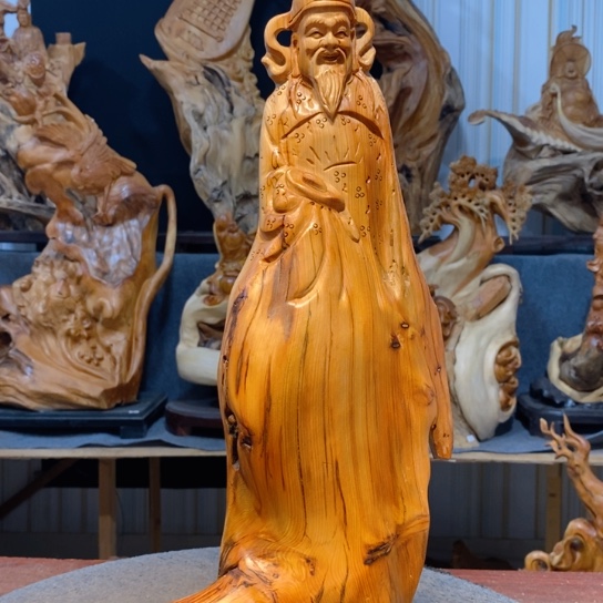 柏木（崖柏）根雕摆件