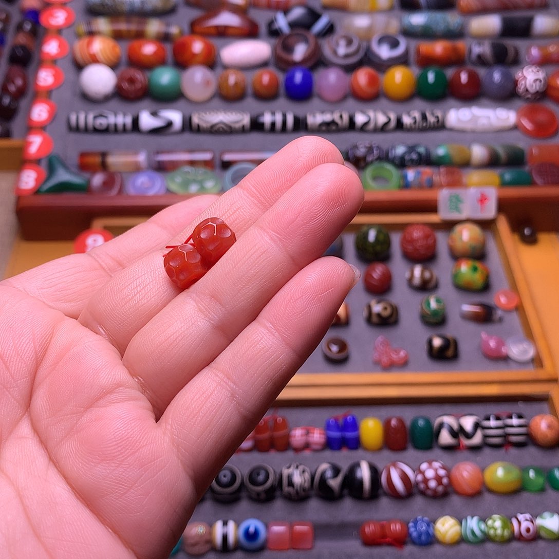 修***心玛瑙/玉髓未镶嵌颈饰