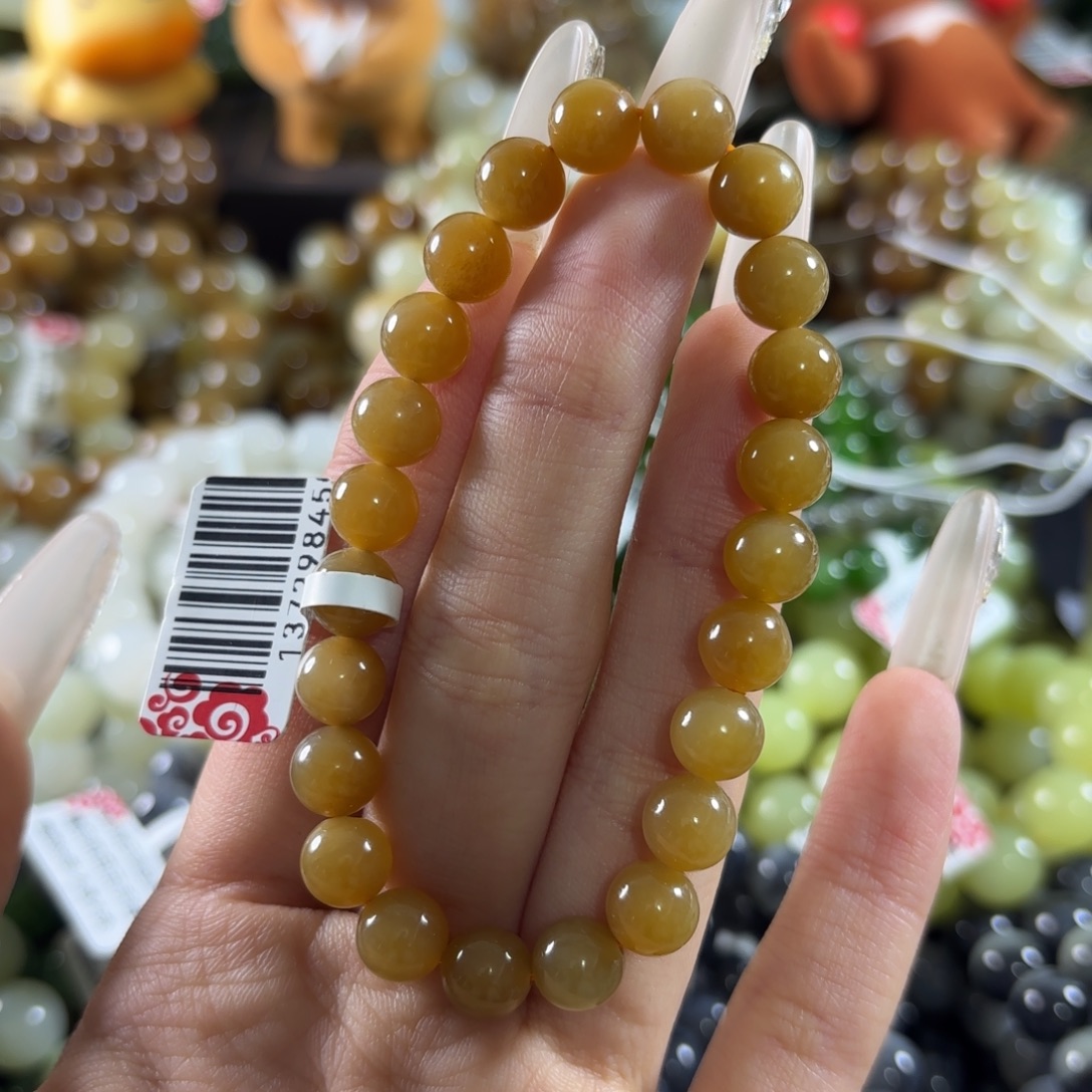 和田玉未镶嵌手链142