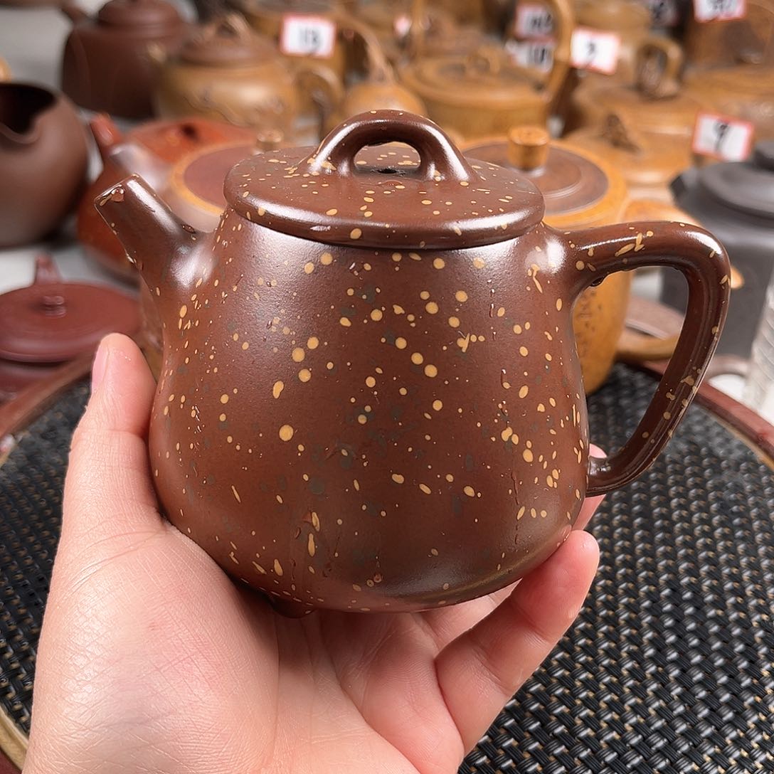 紫泥茶壶宜兴紫砂