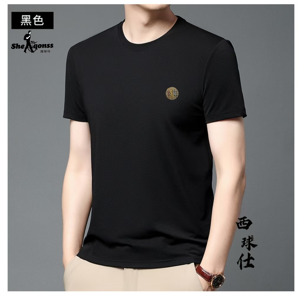 8812 男女款短短袖时尚休闲夏季圆领宽松潮流