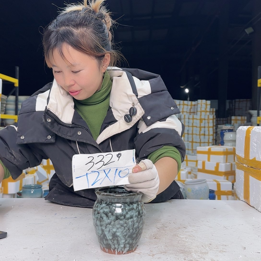 紫砂花盆云上花盆直播1223-332