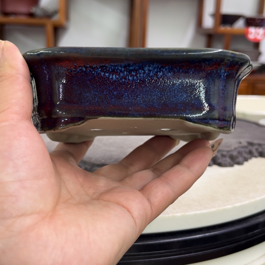 紫砂花盆瑕疵3.5/12.5-10。。。z