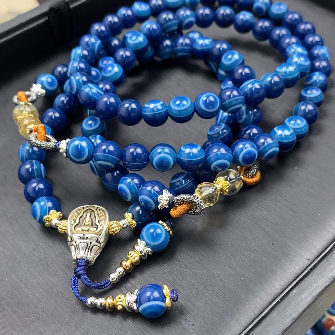 玛瑙/玉髓合金玛瑙项链