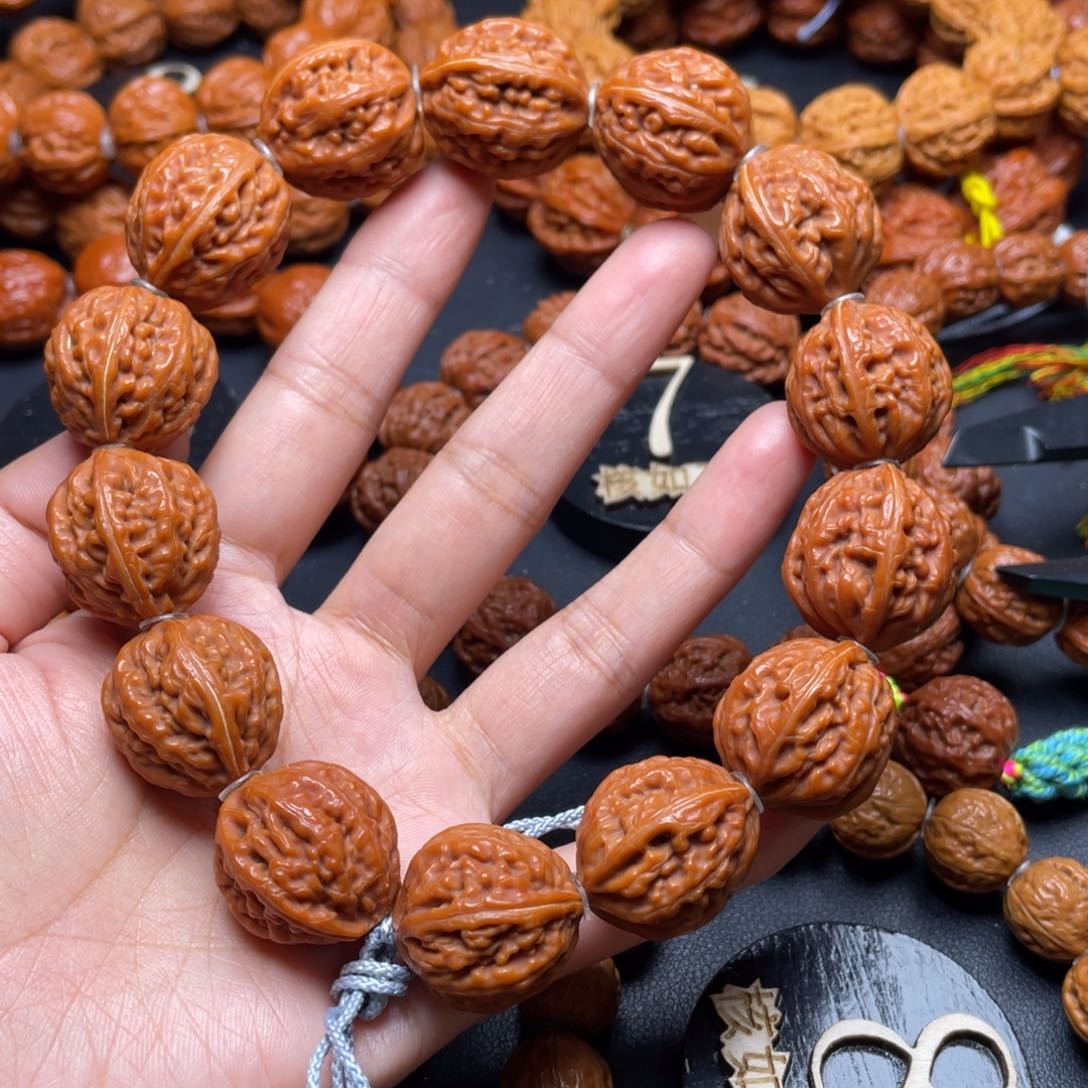 文玩核桃手串麦穗纹111
