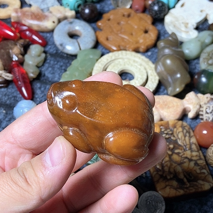 和田玉未镶嵌颈饰179