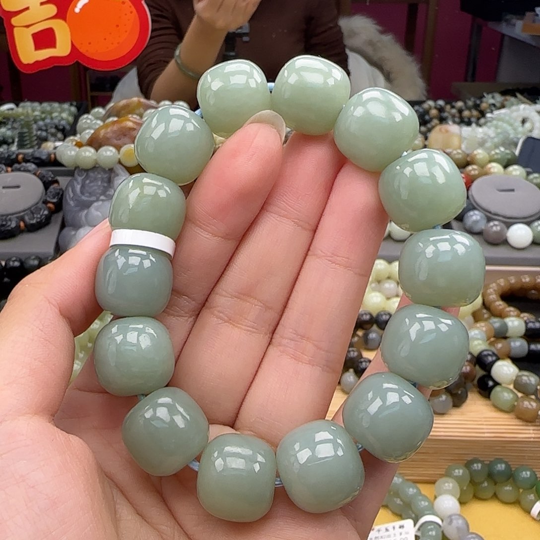 和田玉手链未镶嵌