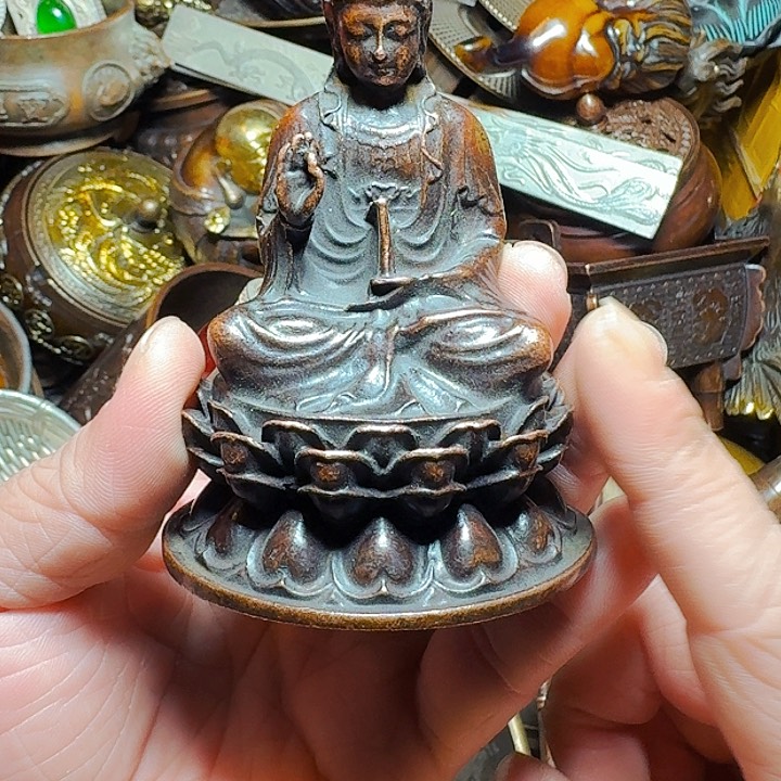 铜器摆件收收藏藏