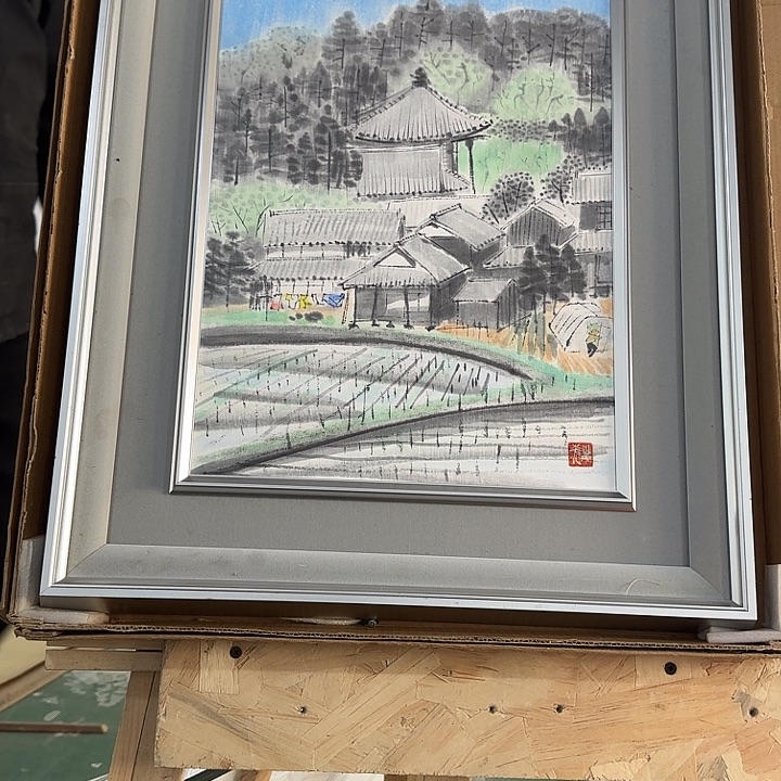 带框画拍下玻璃不包运损不退不换