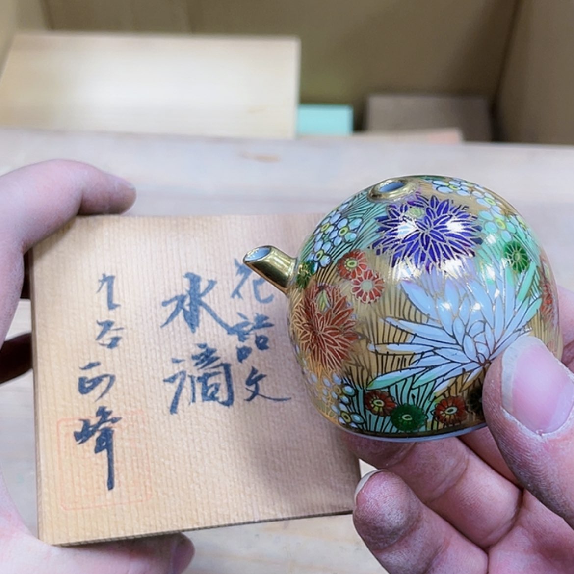 【闪购商品】瓷片瓷制作工艺品摆件