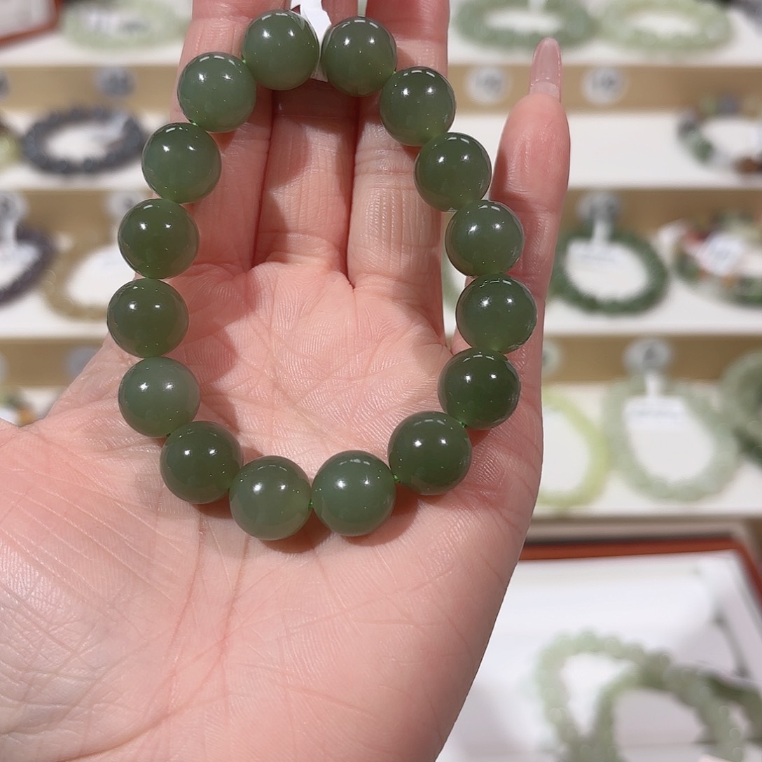 和田玉手链未镶嵌