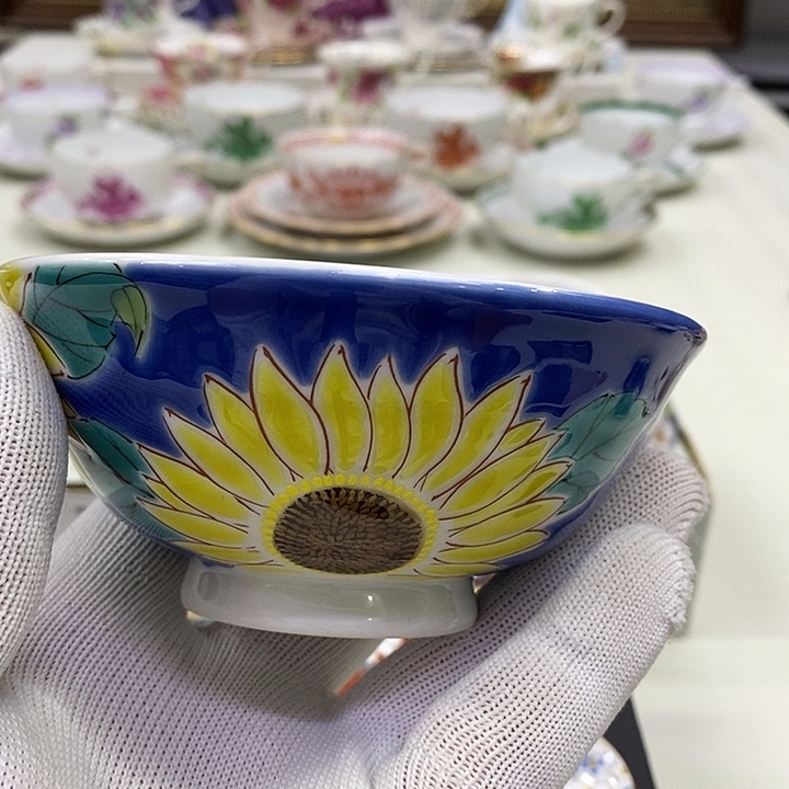 摆件进口瓷器九谷