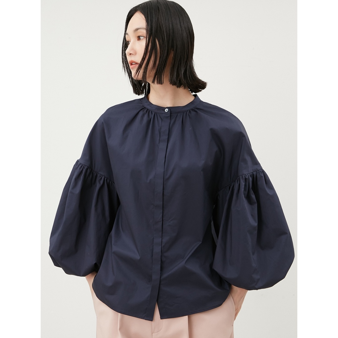 【MonTendre】 秋季新款 M 气质时尚百搭小众设计感休闲衬衫