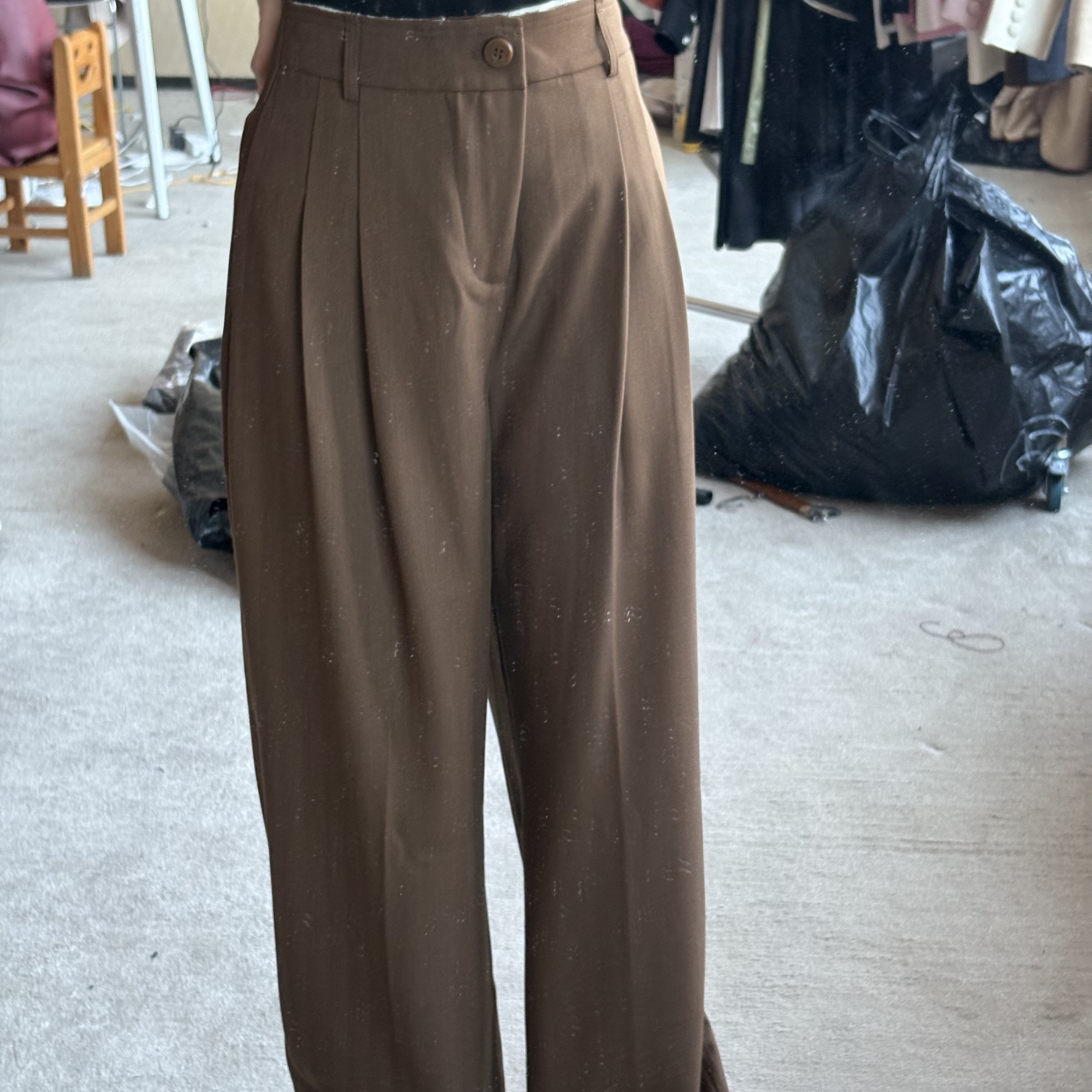 D30260南油爆款坠感修身休闲裤