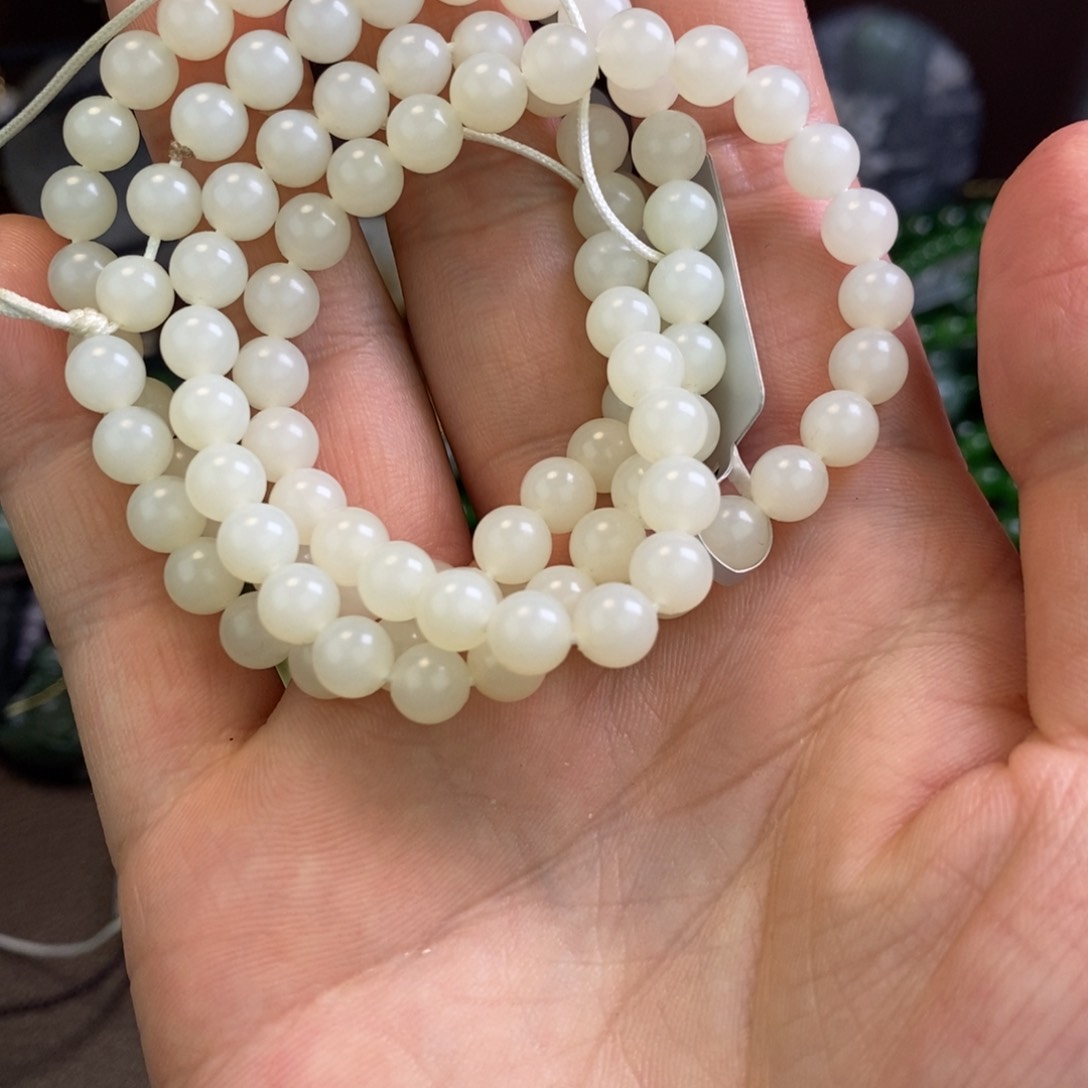 和田玉手链未镶嵌