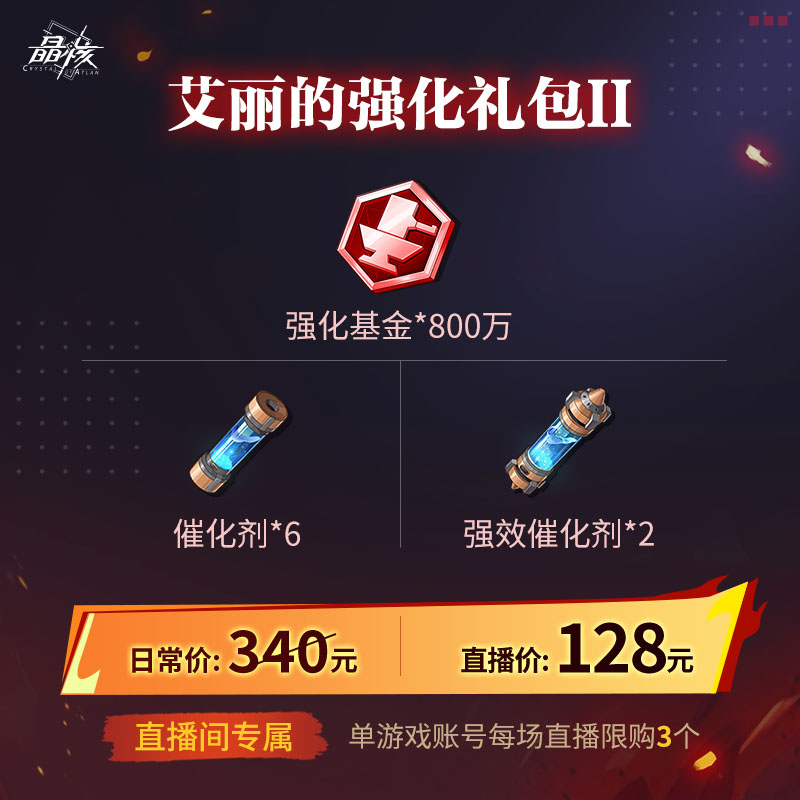 【晶核】艾丽的强化礼包II