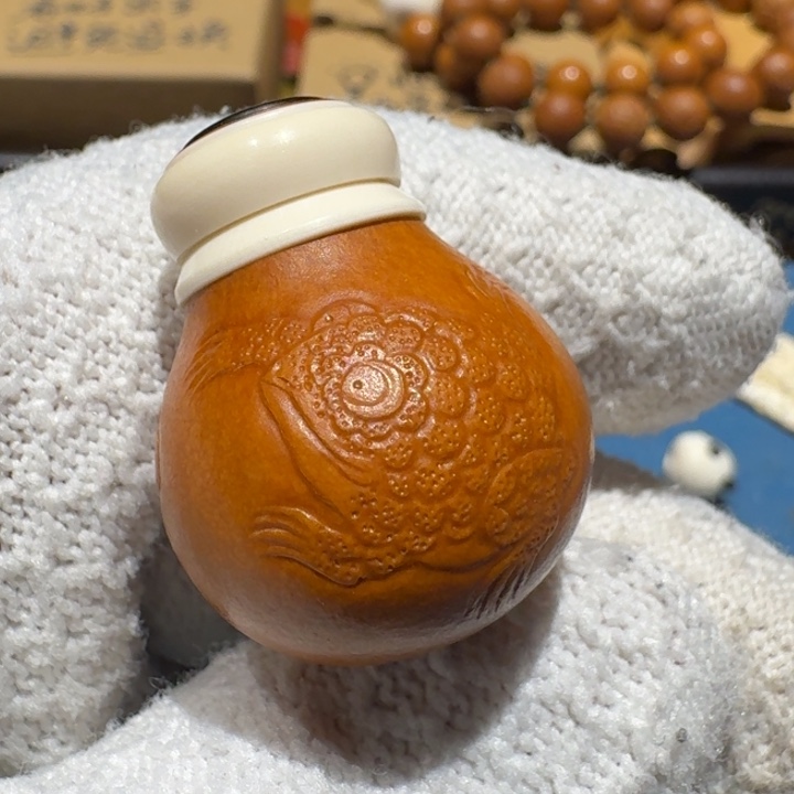 橄榄核手串/手链核雕艺术