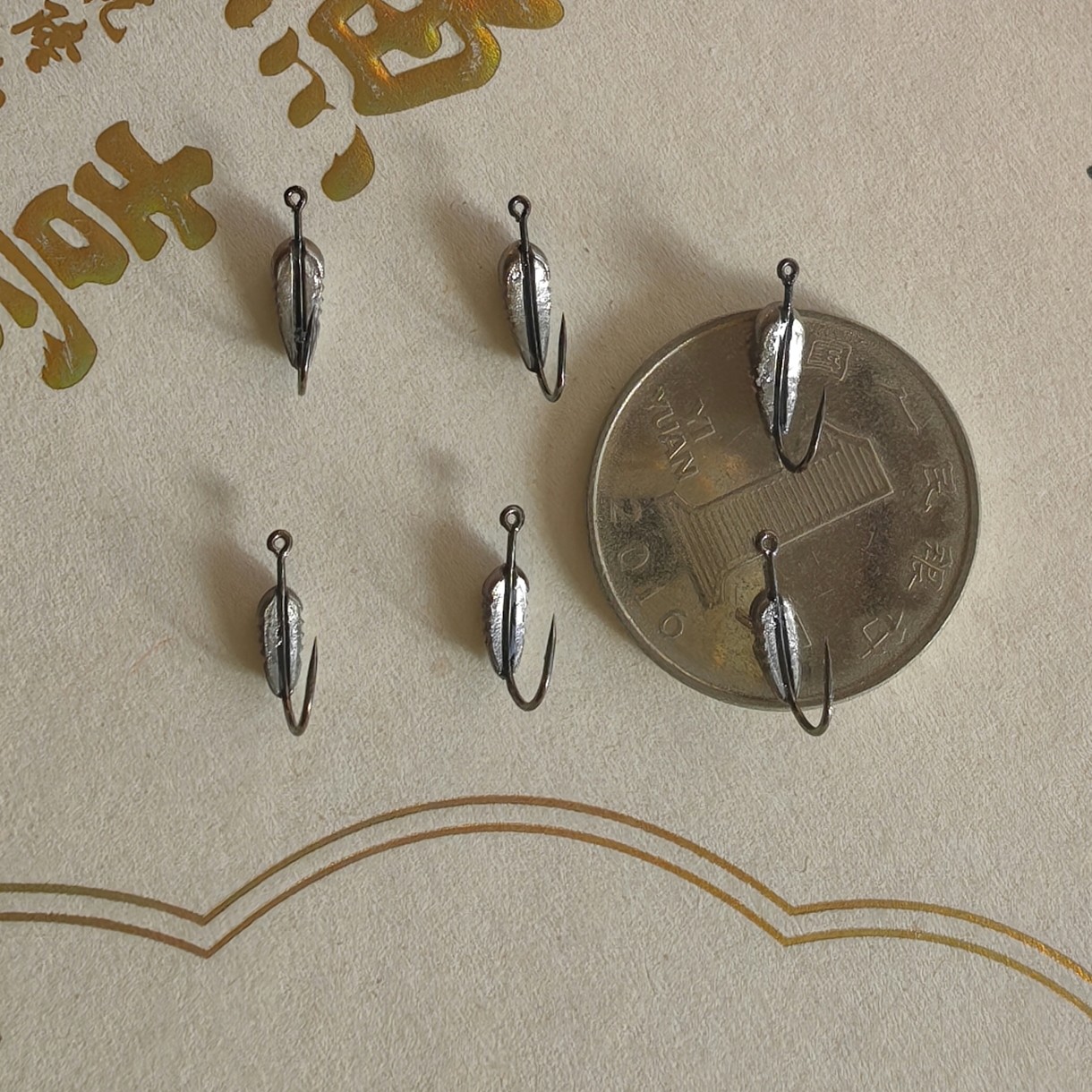 钨头向天钩 日本欧娜 管付千又钩 带环 歪嘴设计 刚性好锋利度好 