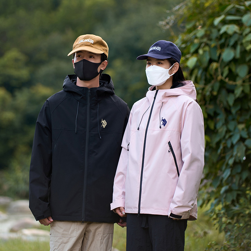 【爆款推荐】男女同款山系户外冲锋衣秋冬加绒三合一可拆卸外套冬季