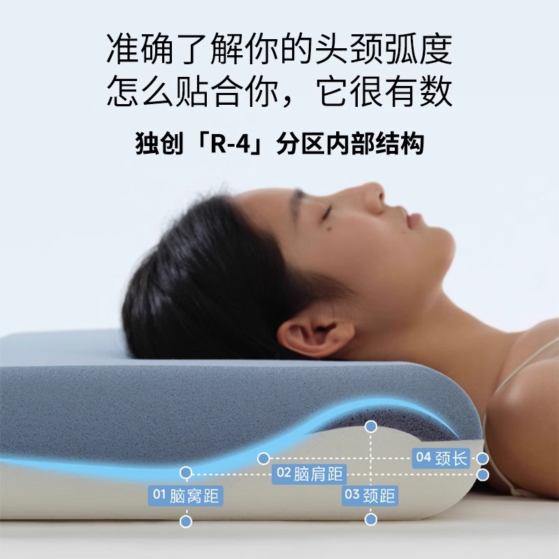 第3代深睡记忆棉3芯PRO升级侧睡慢回弹酒店枕头记忆枕工厂厂家店