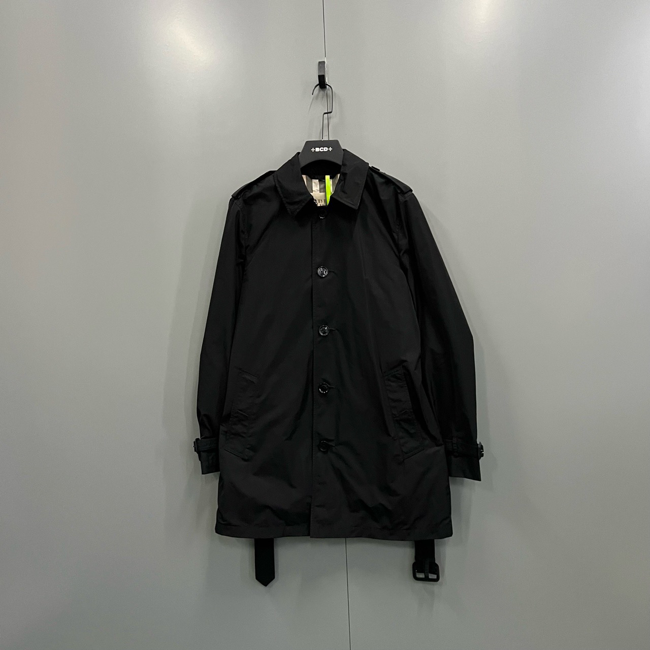（bb）108 Burberry 巴宝莉 黑色风衣 M码/95新/18000/602798
